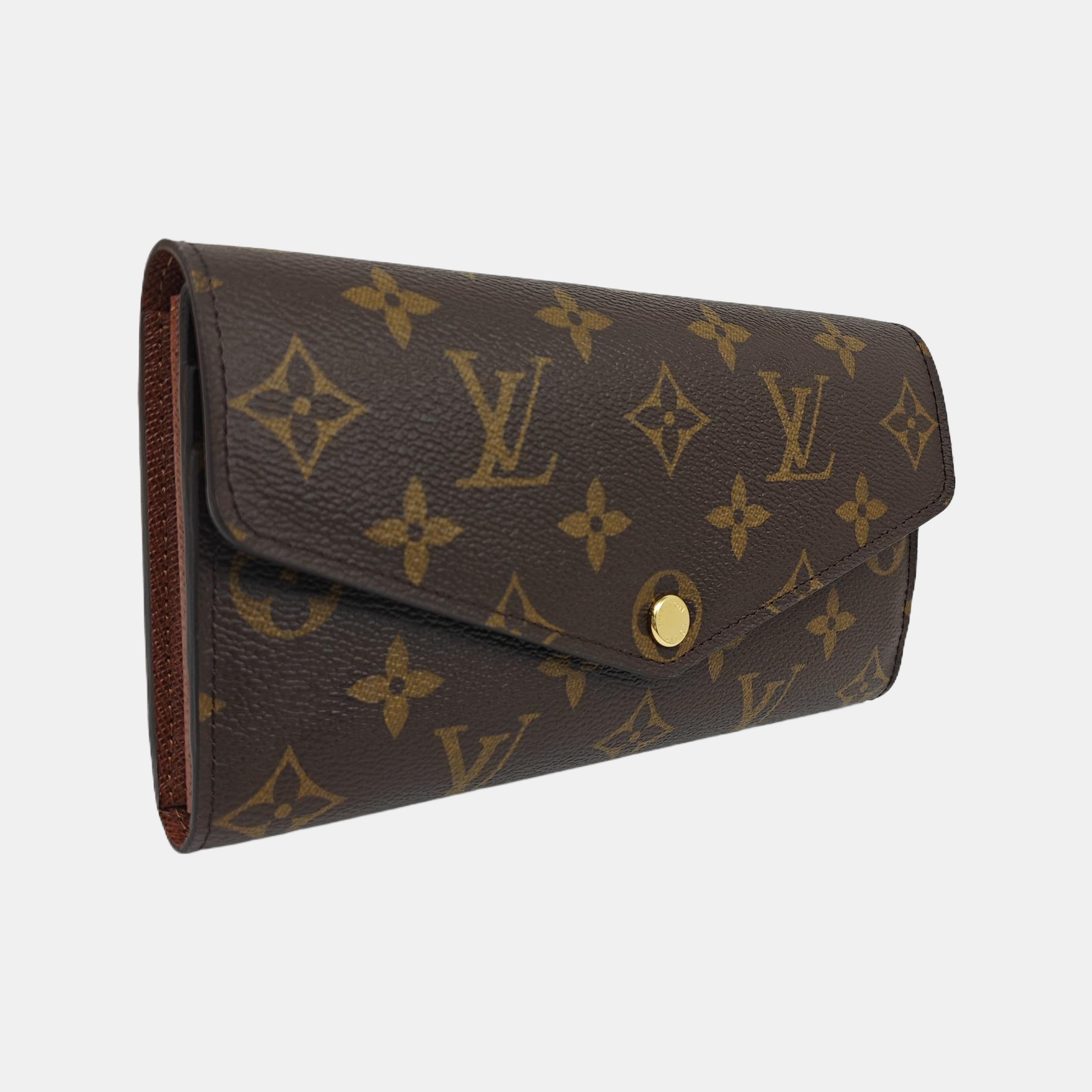 JEANNE Monogram Coated Canvas Brown