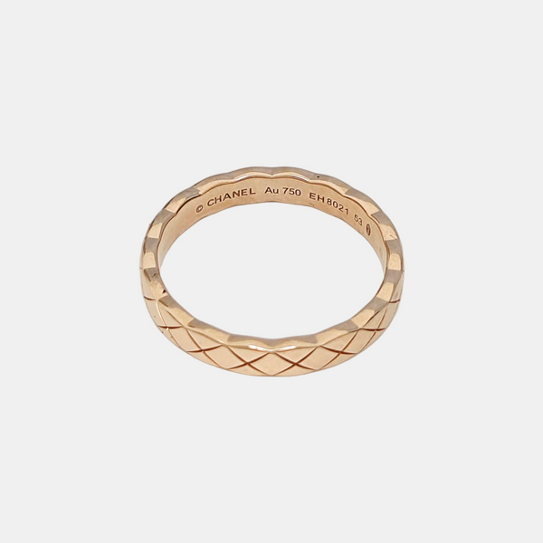 COCOCRUSH 18k Rose Gold Ring EU 53