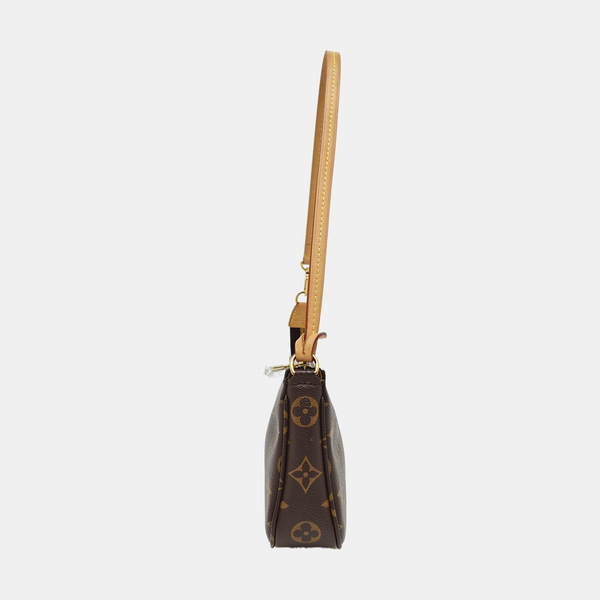 ACCESSOIRES GM Monogram Coated Canvas Brown