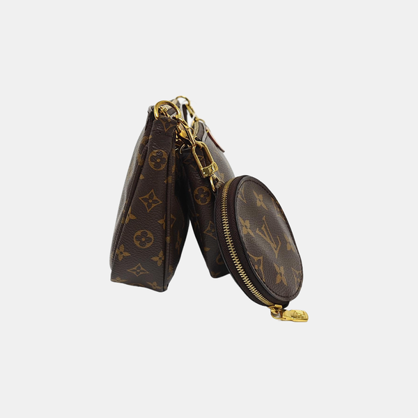 MULTI Monogram Coated Canvas Brown