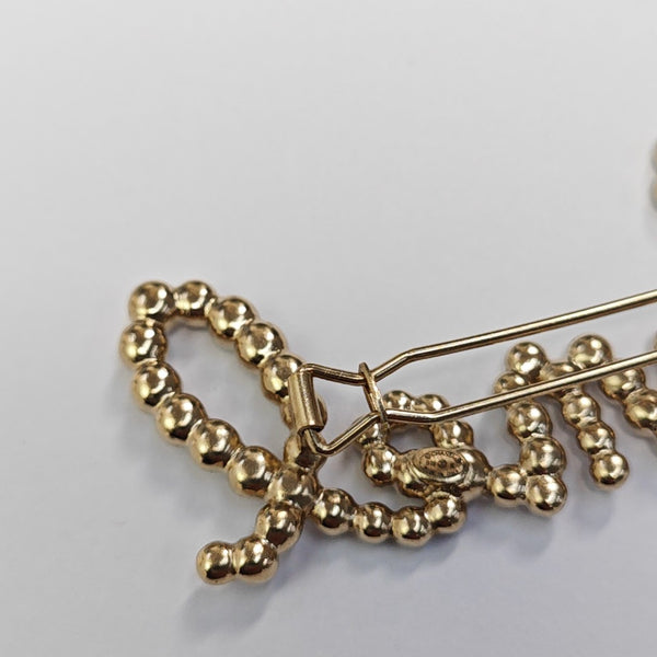 Metal Hair Clip Gold