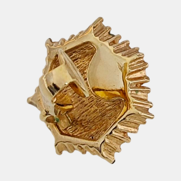 Metal Gold Clip On Earrings
