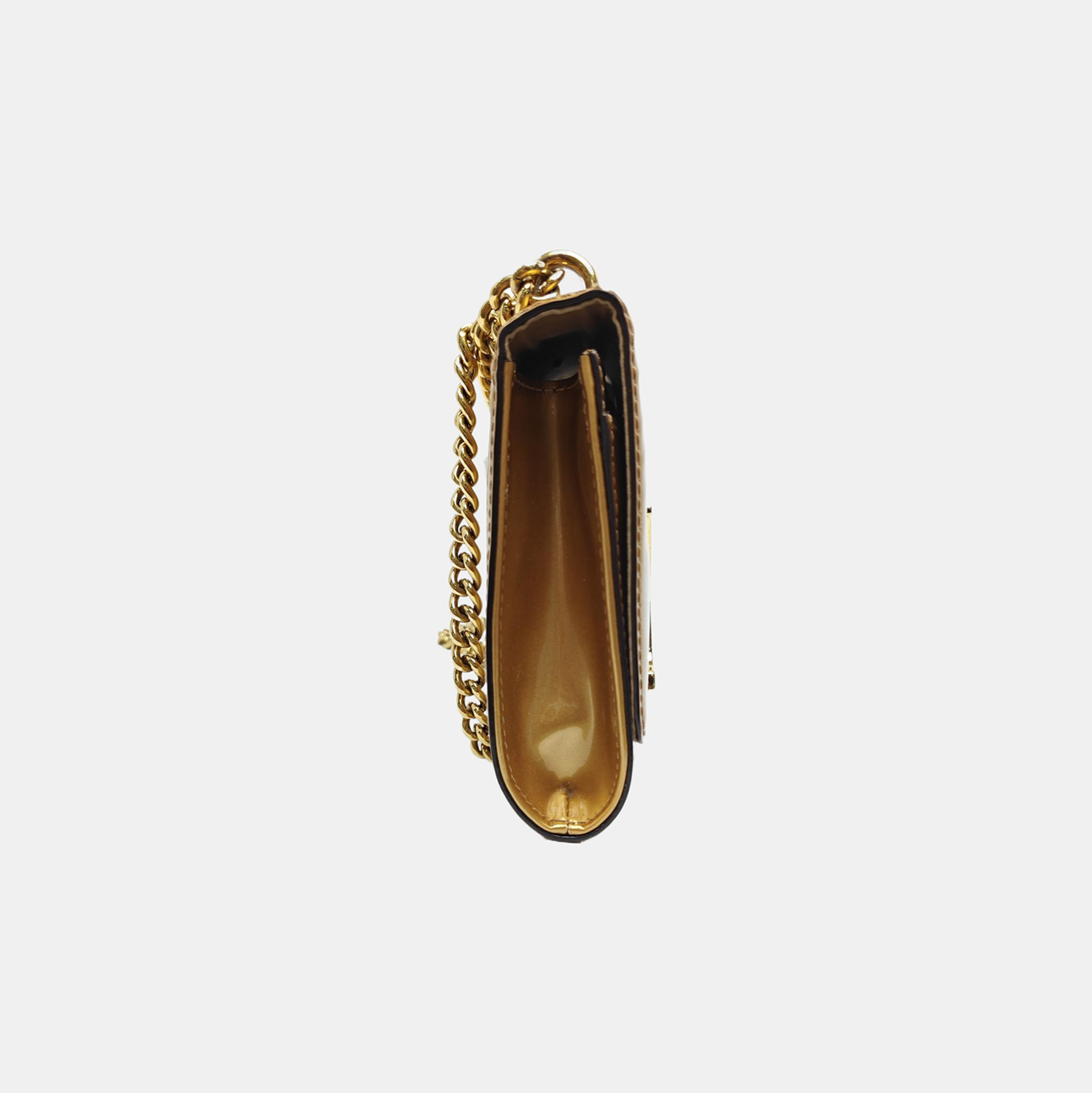 LOUISE Patent Leather Gold