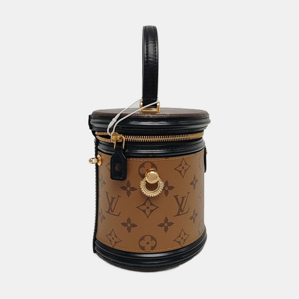 CANNES PM Monogram Coated Canvas Brown