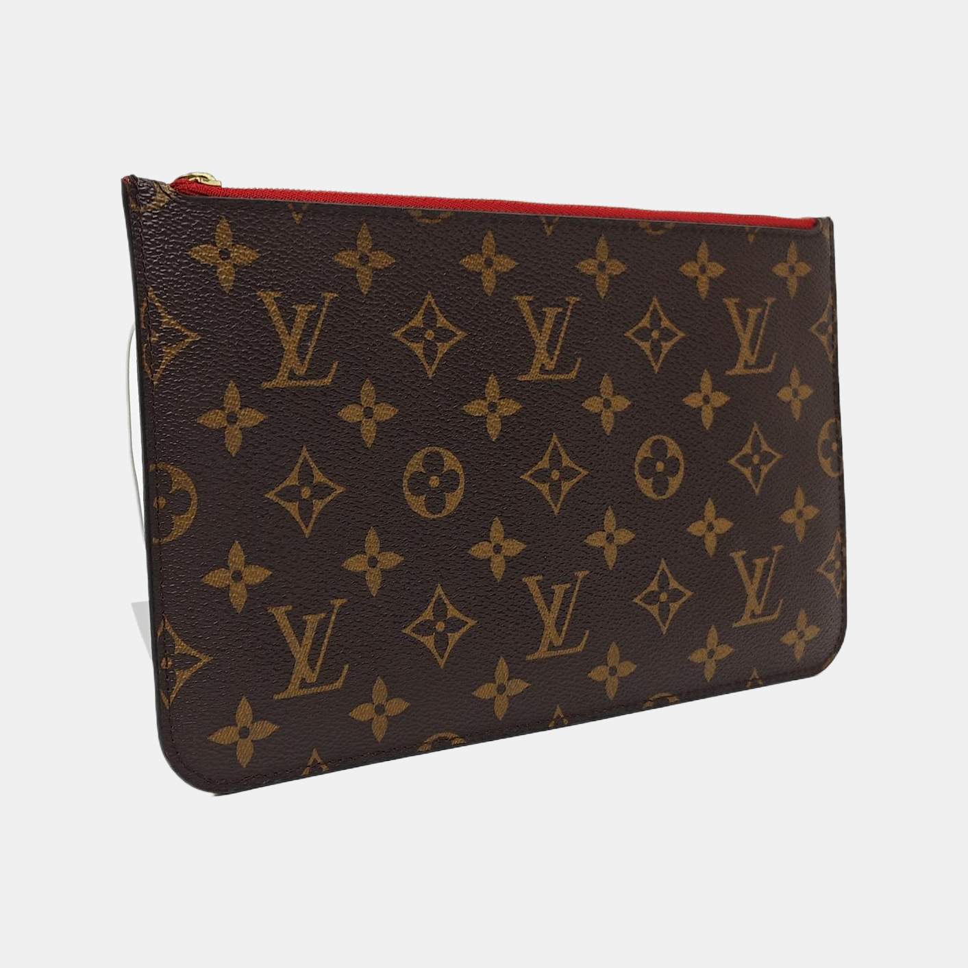NEVERFULL Lona Revestida Monogram Marrón