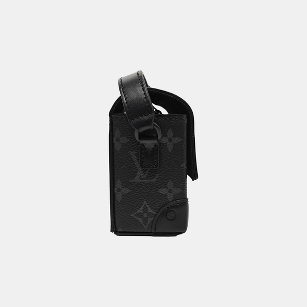 STEAMER Mini Monogram Coated Canvas Black