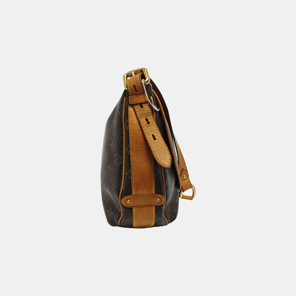 TULUM GM Monogram Coated Canvas Brown