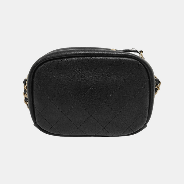 Quilted Calfskin Black