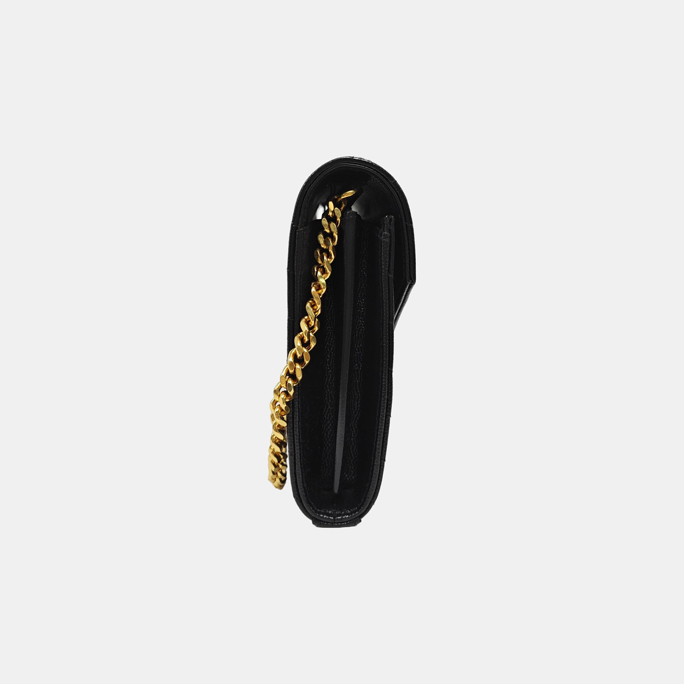 MONOGRAM Medium Chevron Calfskin Black