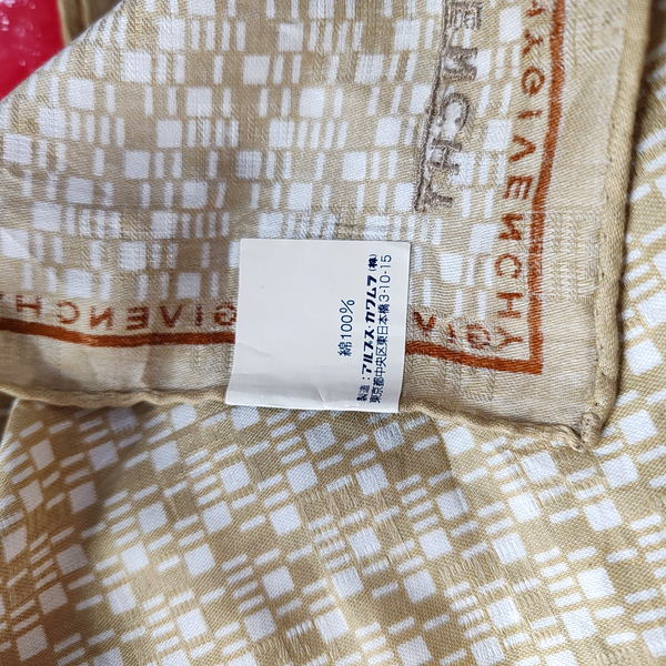 Yellow Cotton Handkerchief