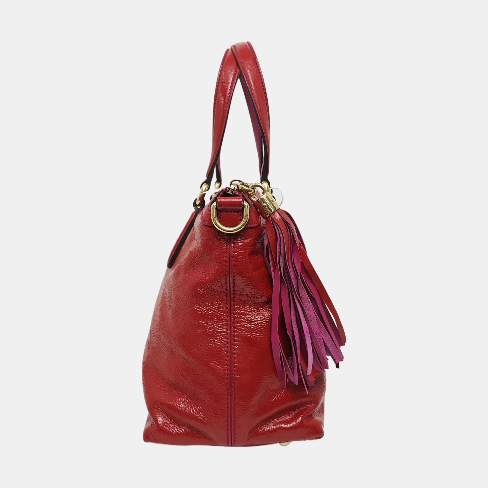 Soho Small Calfskin Red
