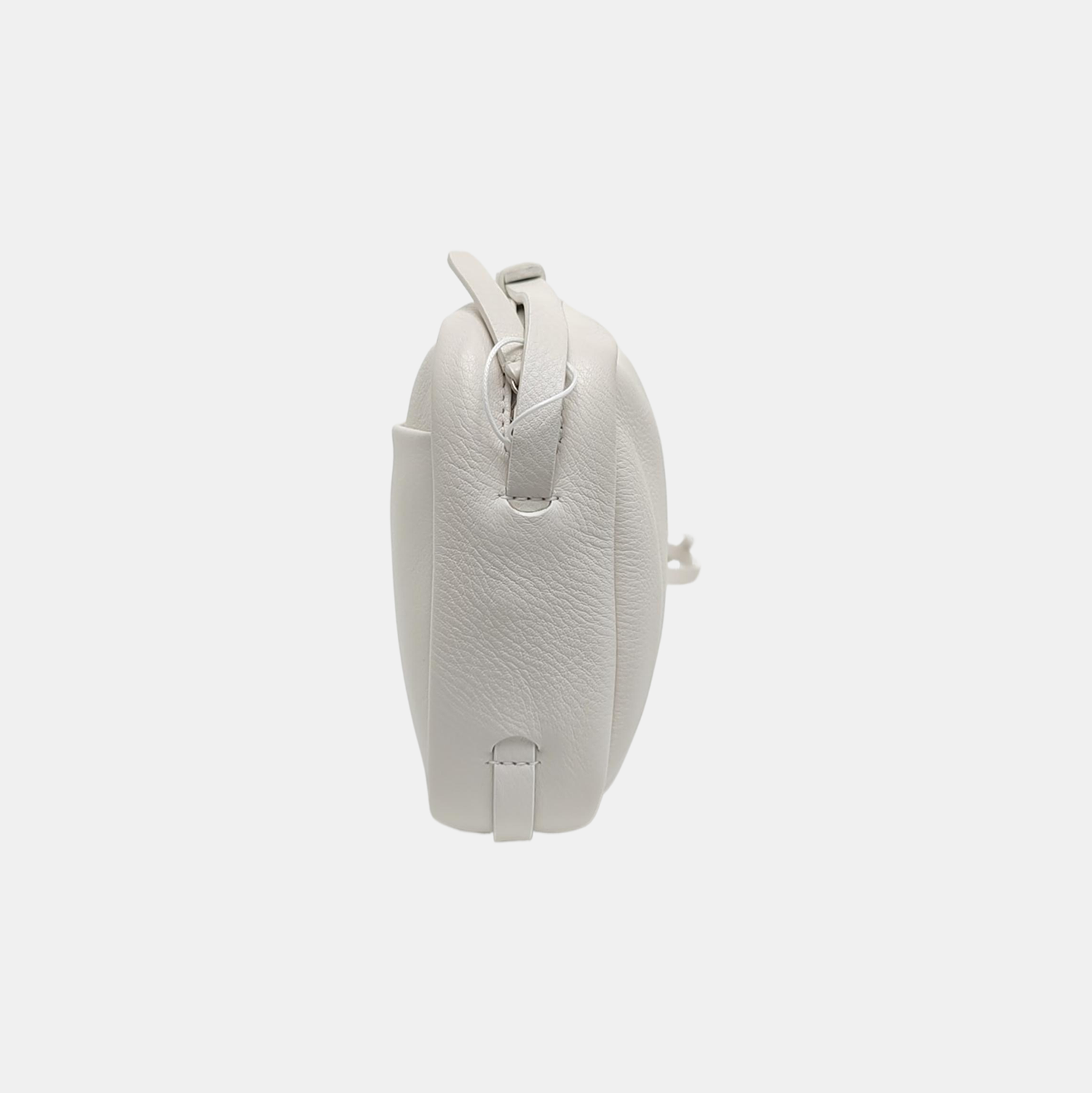 Calfskin Shoulder Bag Small White