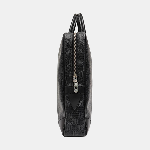 PORTE-DOCUMENTS Damier Graphite Coated Canvas Black