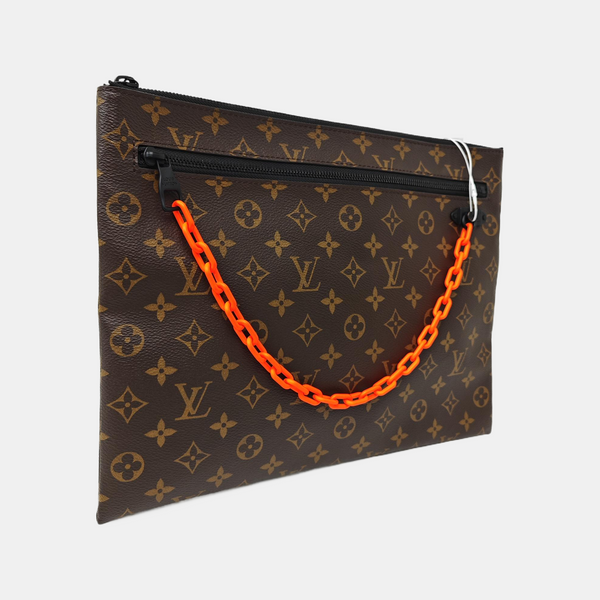 A4 Monogram Coated Canvas Brown