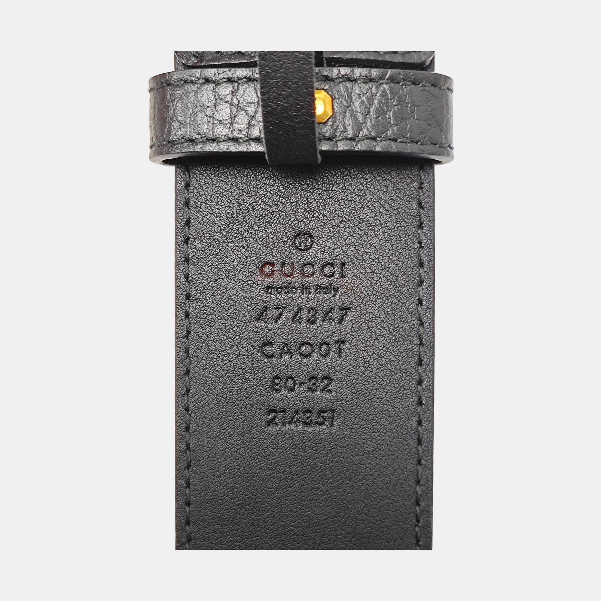 Leather Belt Black
