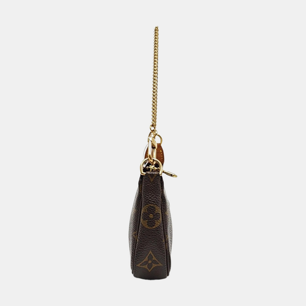 ACCESSOIRES Mini Monogram Coated Canvas Brown