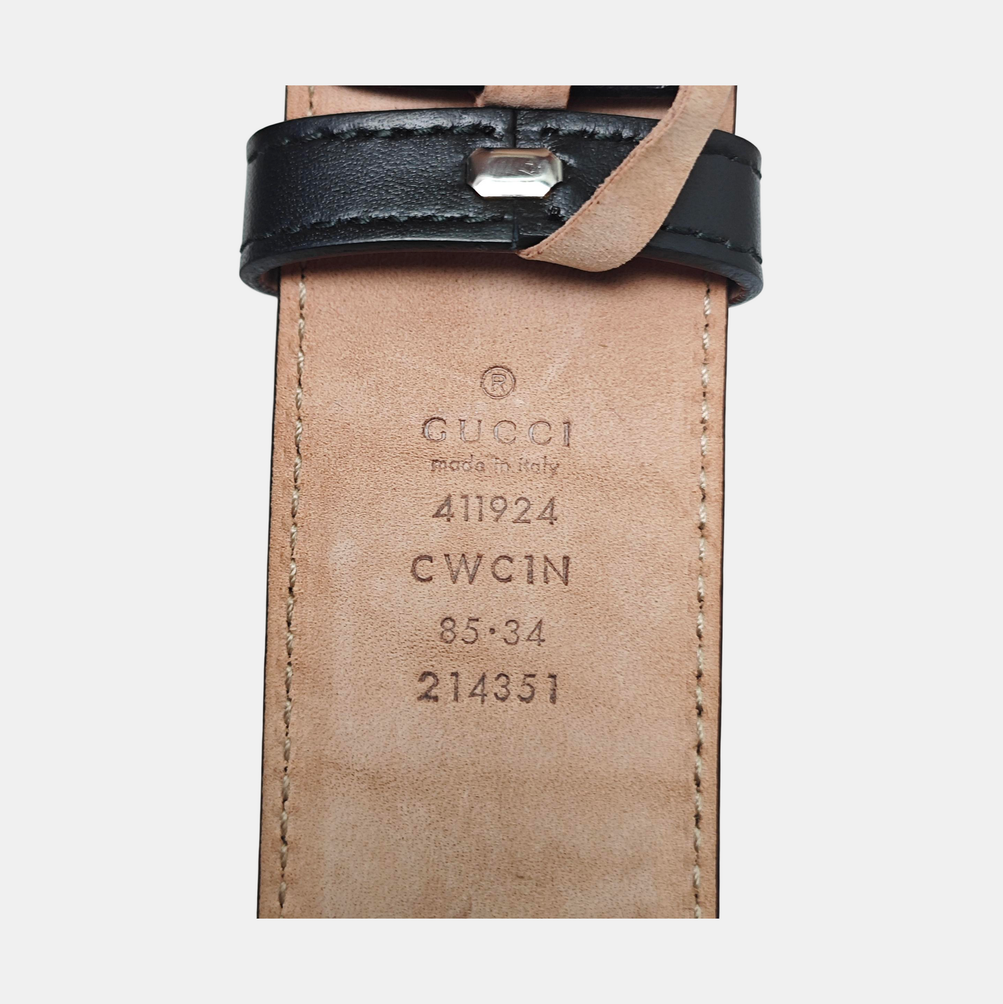 Leather Belt Black