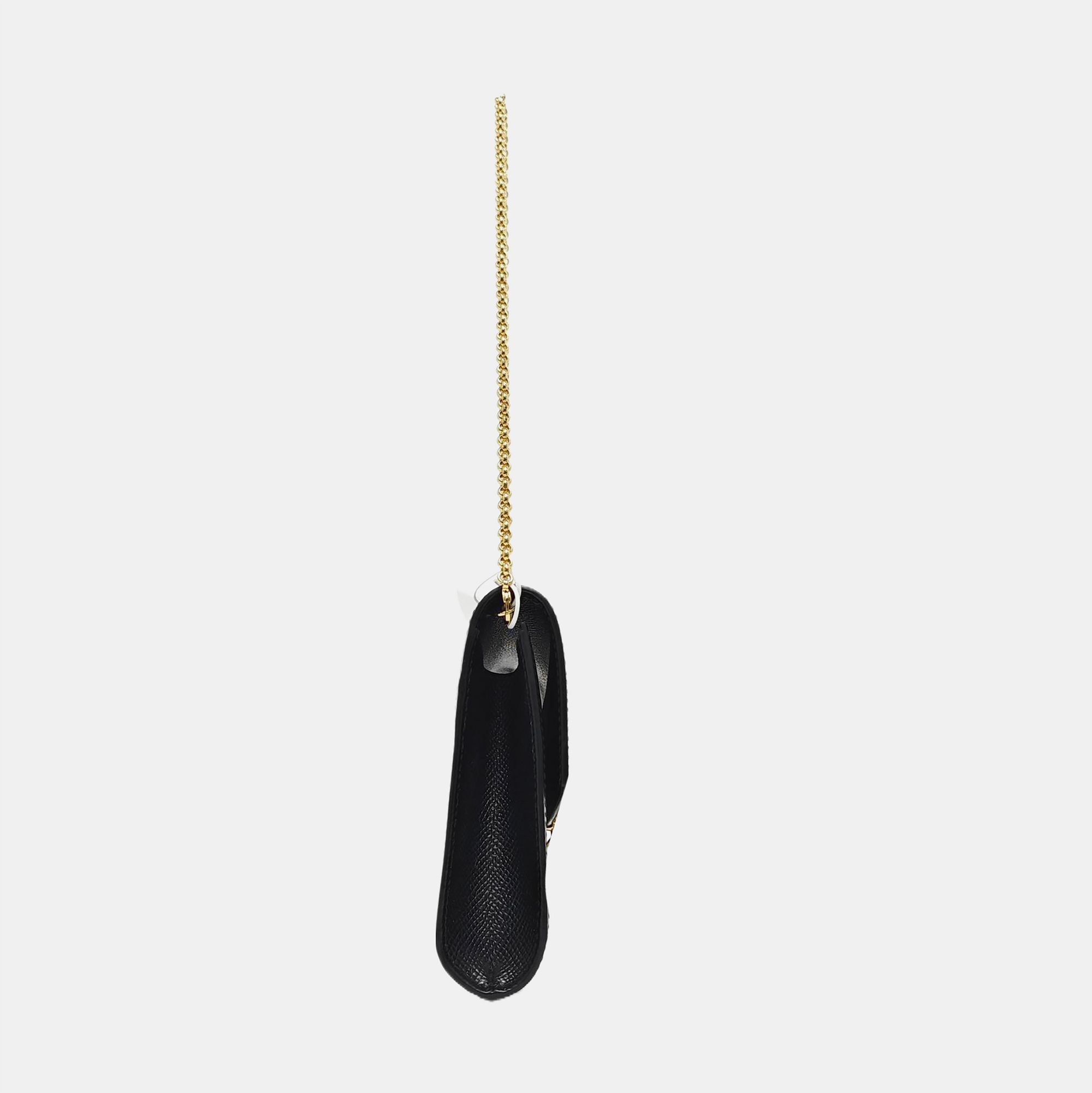 Gancini Mini Calfskin Black