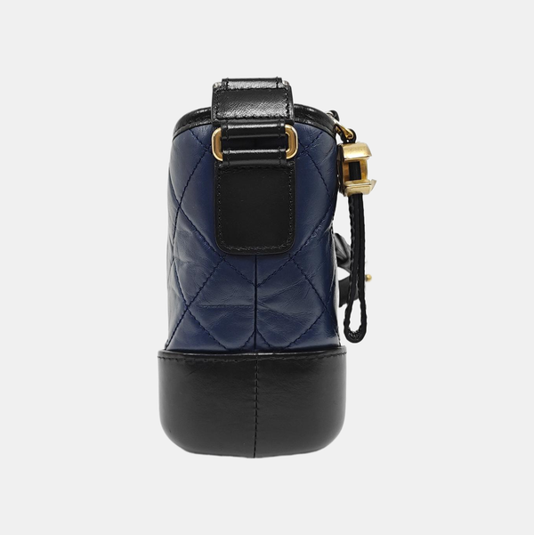 Authenticated pre-owned  GABRIELLE Quilted Calfskin Blue - Crossbody Bag at Looply