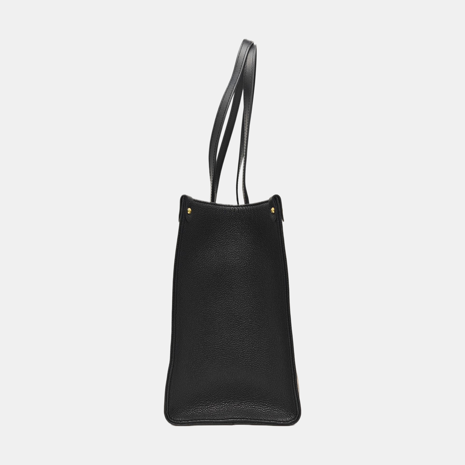 ONTHEGO MM Monogram Calfskin Black