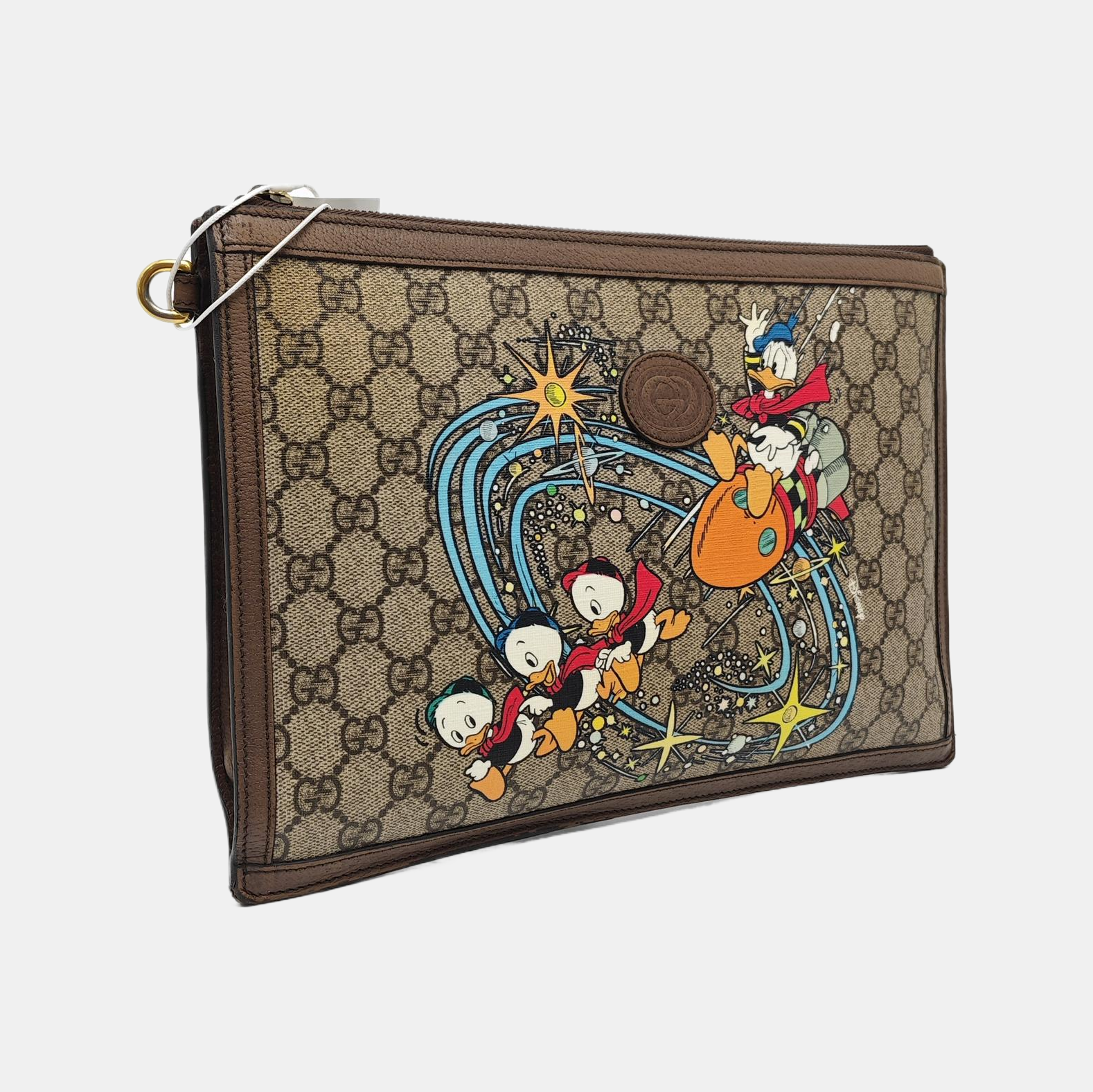 Disney X Gucci Monogram Coated Canvas Beige