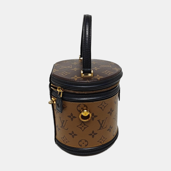 CANNES PM Monogram Coated Canvas Brown