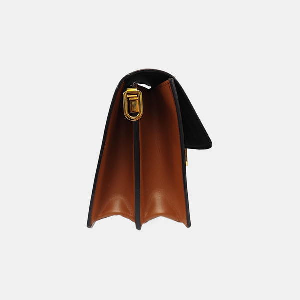 DAUPHINE MM Monogram Coated Canvas Brown