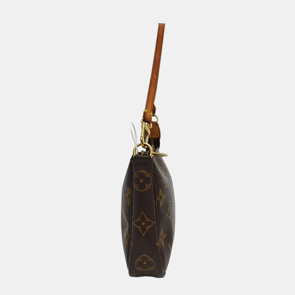 ACCESSOIRES Monogram Coated Canvas Brown