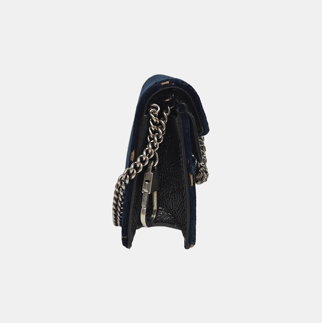 Dionysus Super Mini Monogram Velvet Green