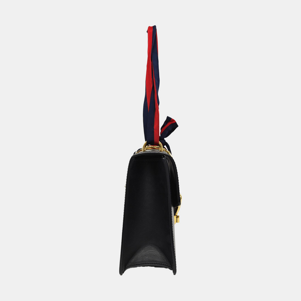 Sylvie Small Calfskin Black