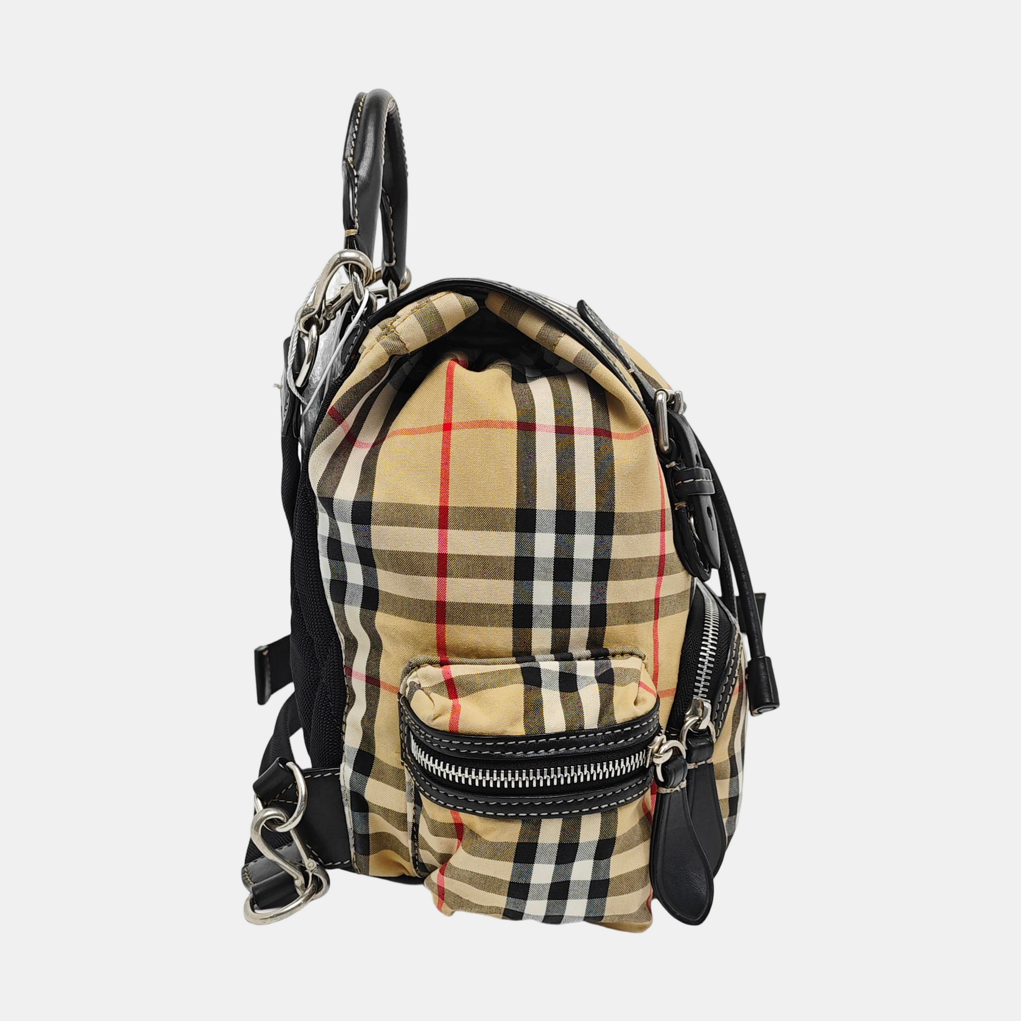 The Rucksack Canvas Beige