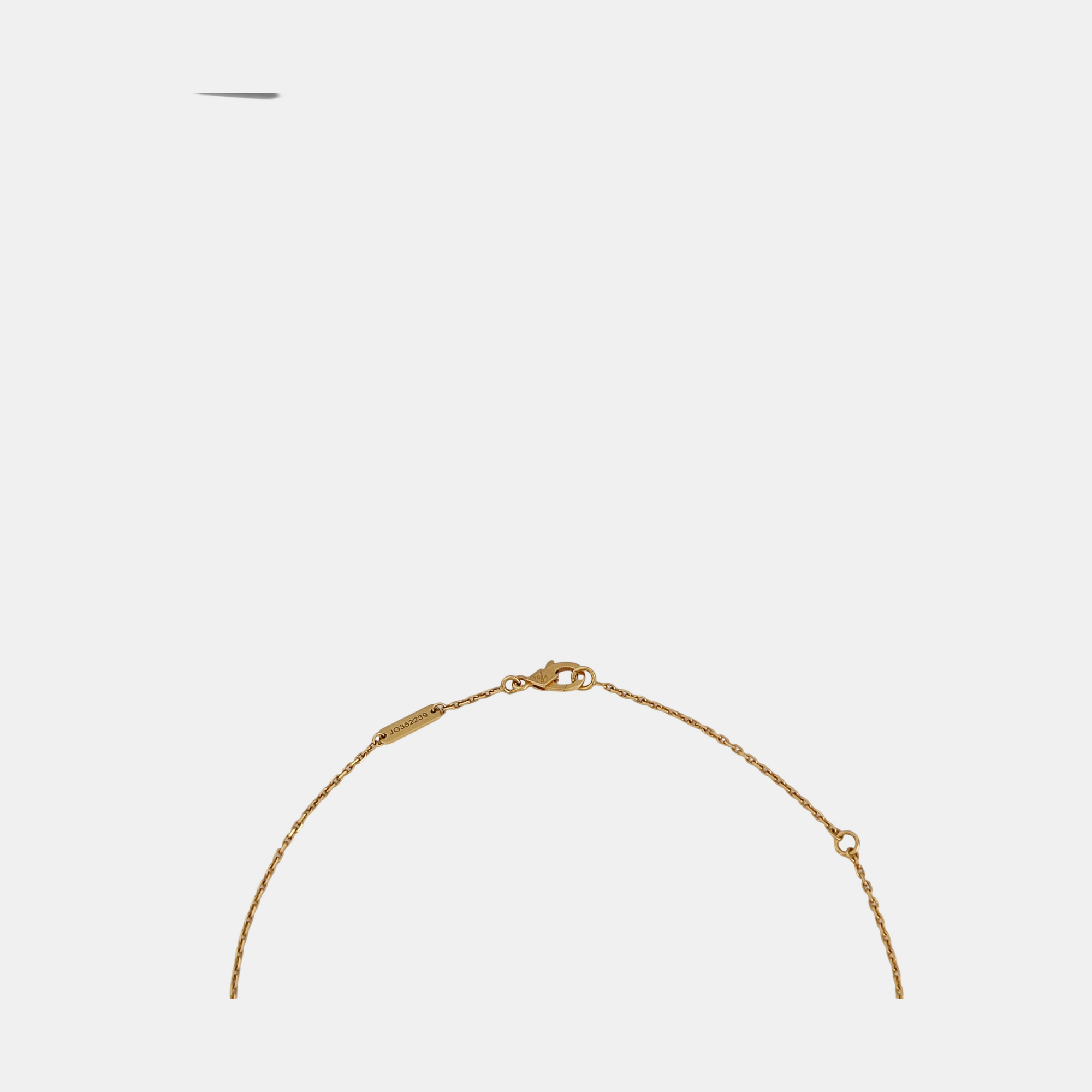 Vintage Alhambra 18k Gold Necklace