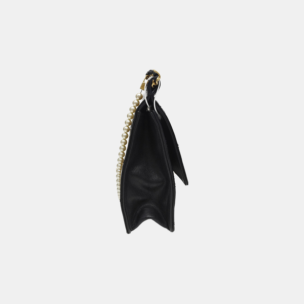 CLASSIC FLAP Small Quilted Calfskin Black