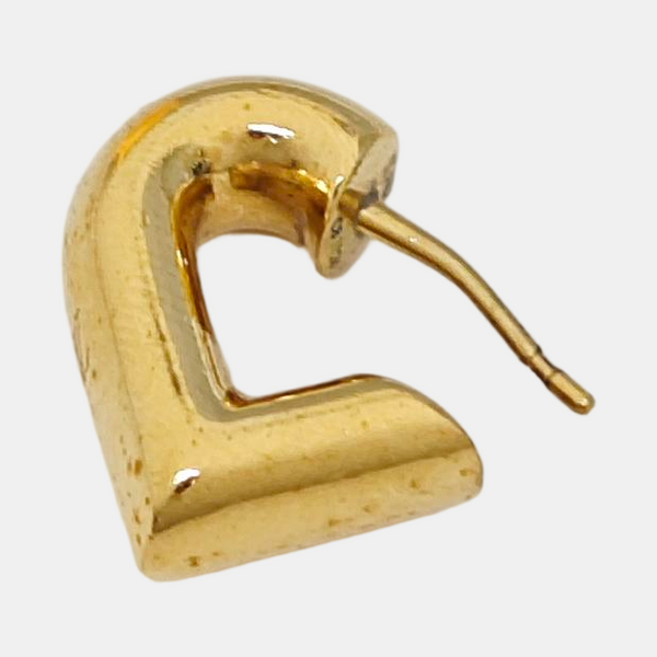 Metal Gold Stud Earrings