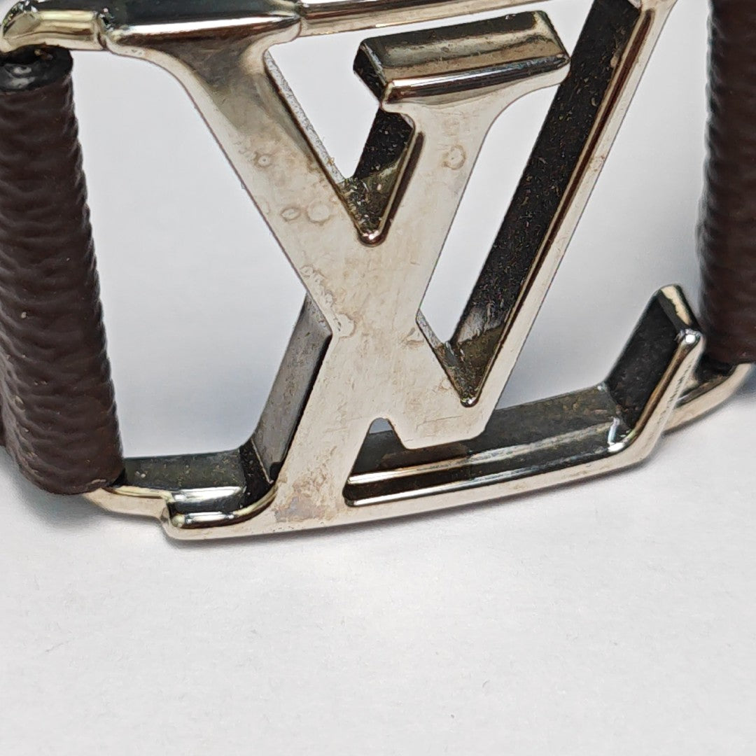 HOCKENHEIM Leather Brown Bangle