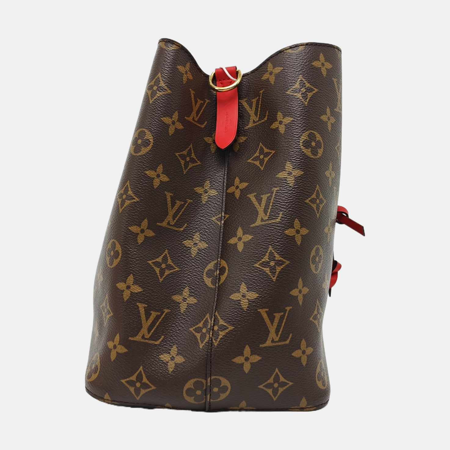 NÉONOÉ MM Monogram Coated Canvas Brown