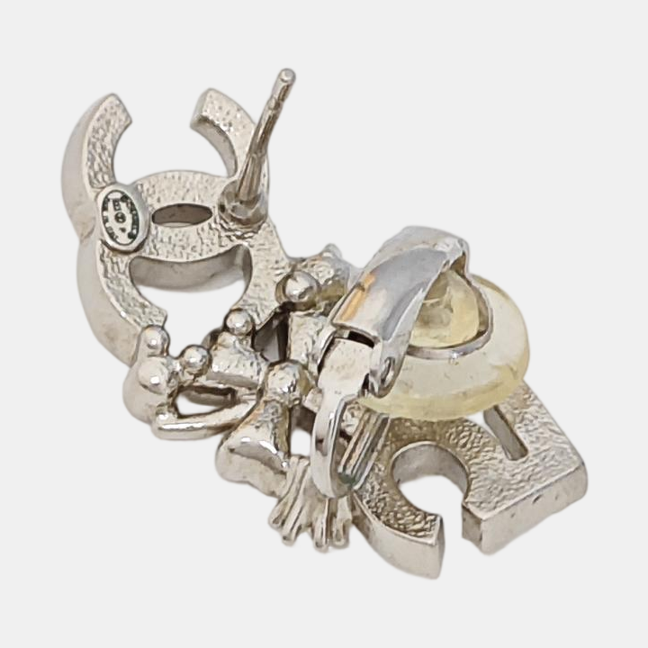 Metal Silver Stud Earrings