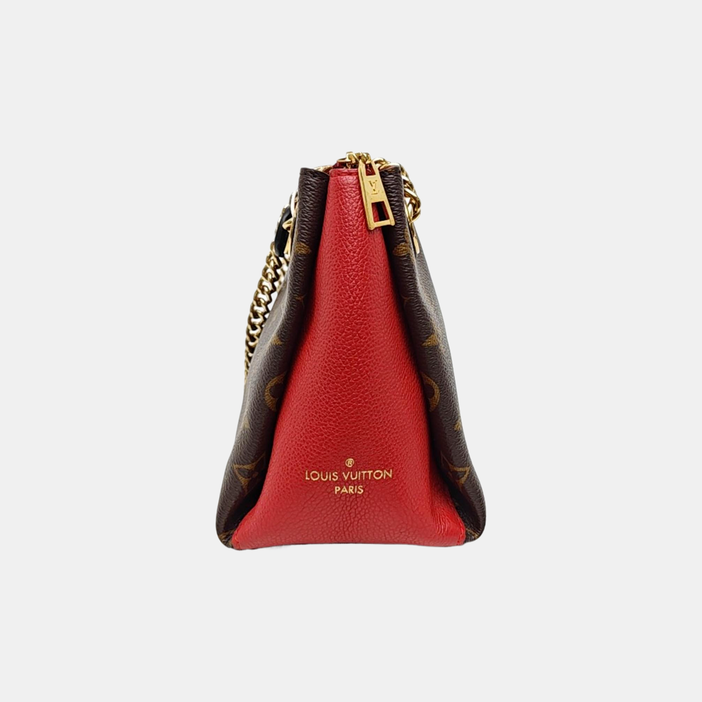 SURENE BB Monogram Coated Canvas Brown