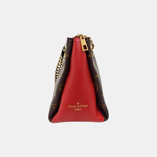 SURENE BB Monogram Coated Canvas Brown