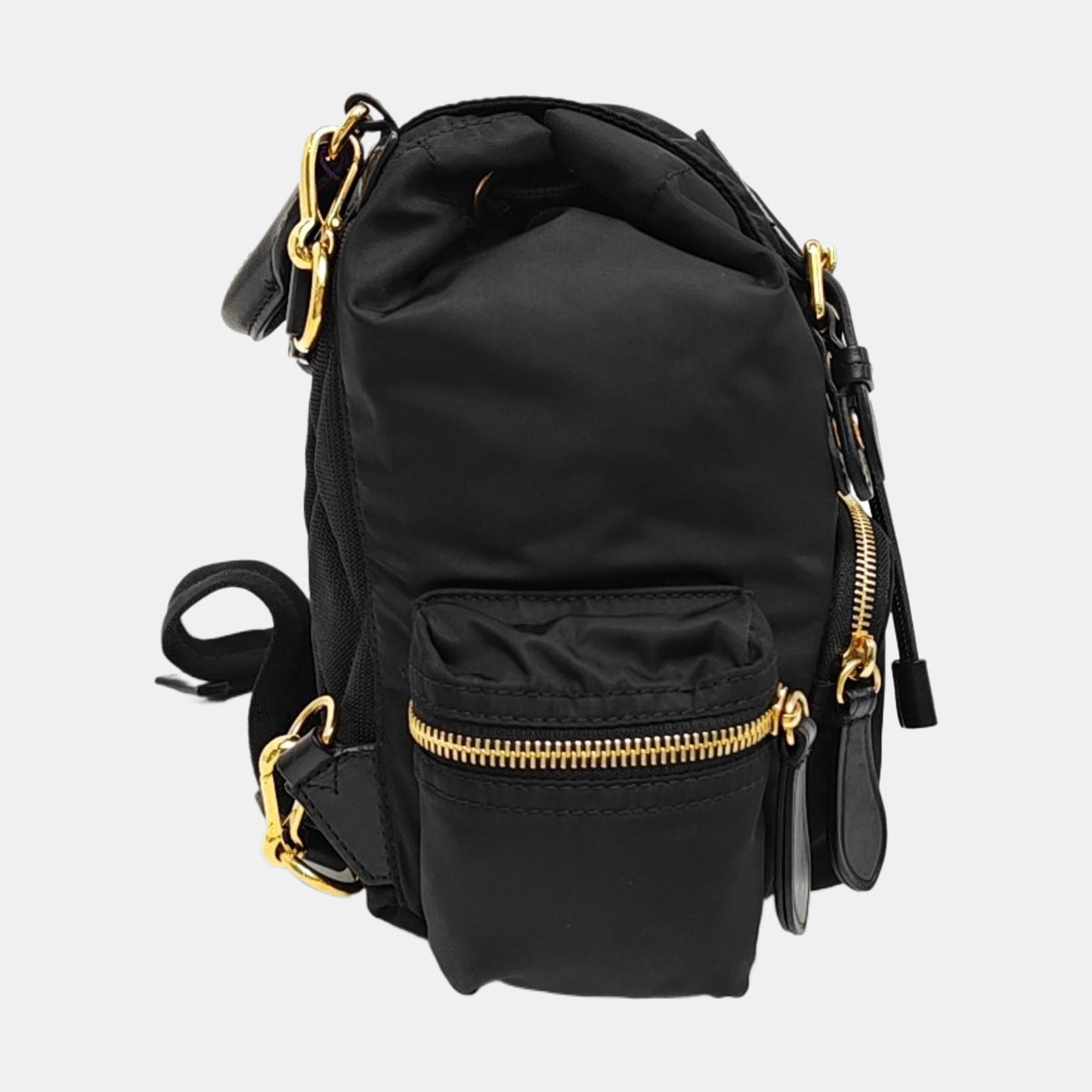 The Rucksack Nylon Black