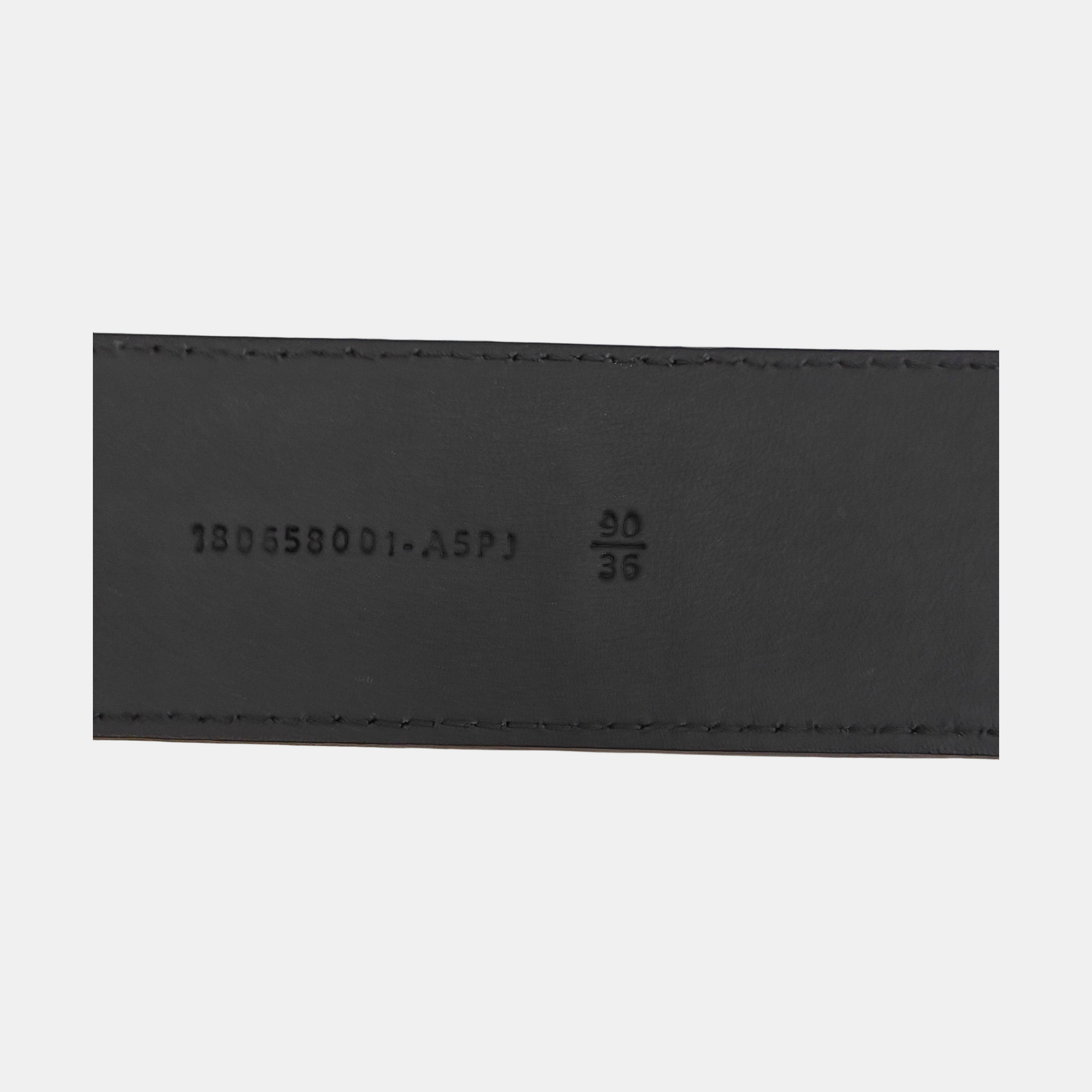 Leather Belt Black