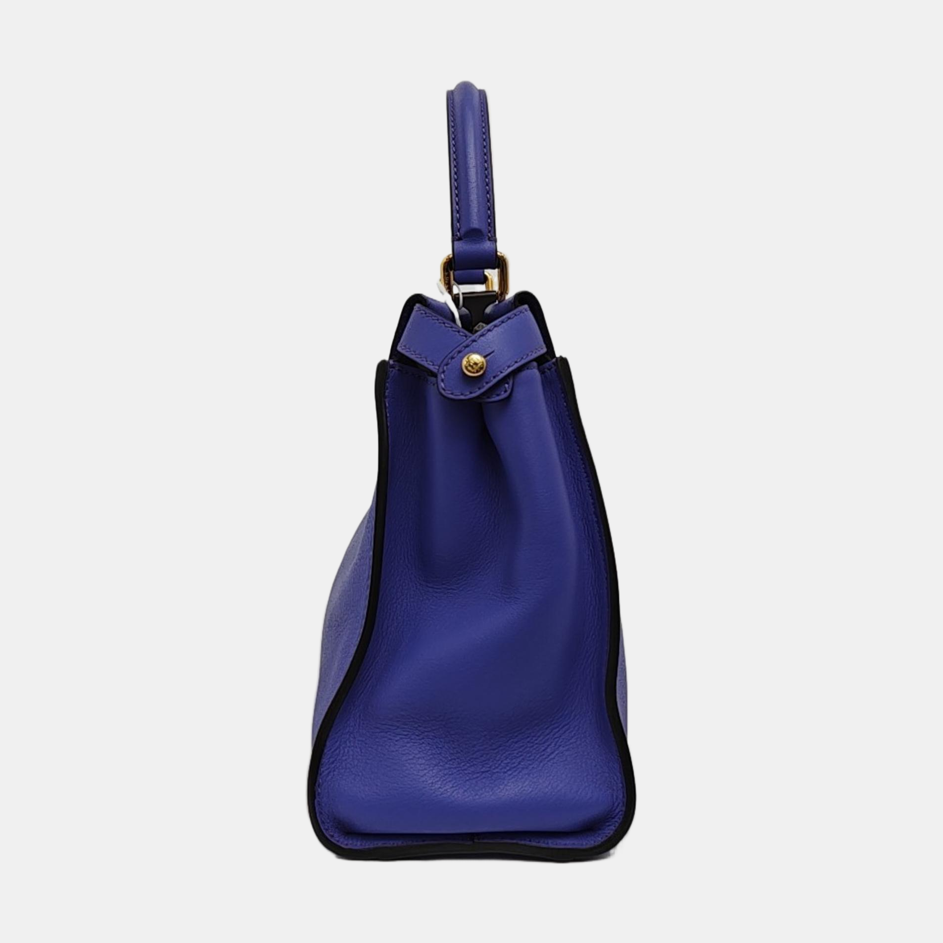 Peekaboo Medium Calfskin Purple