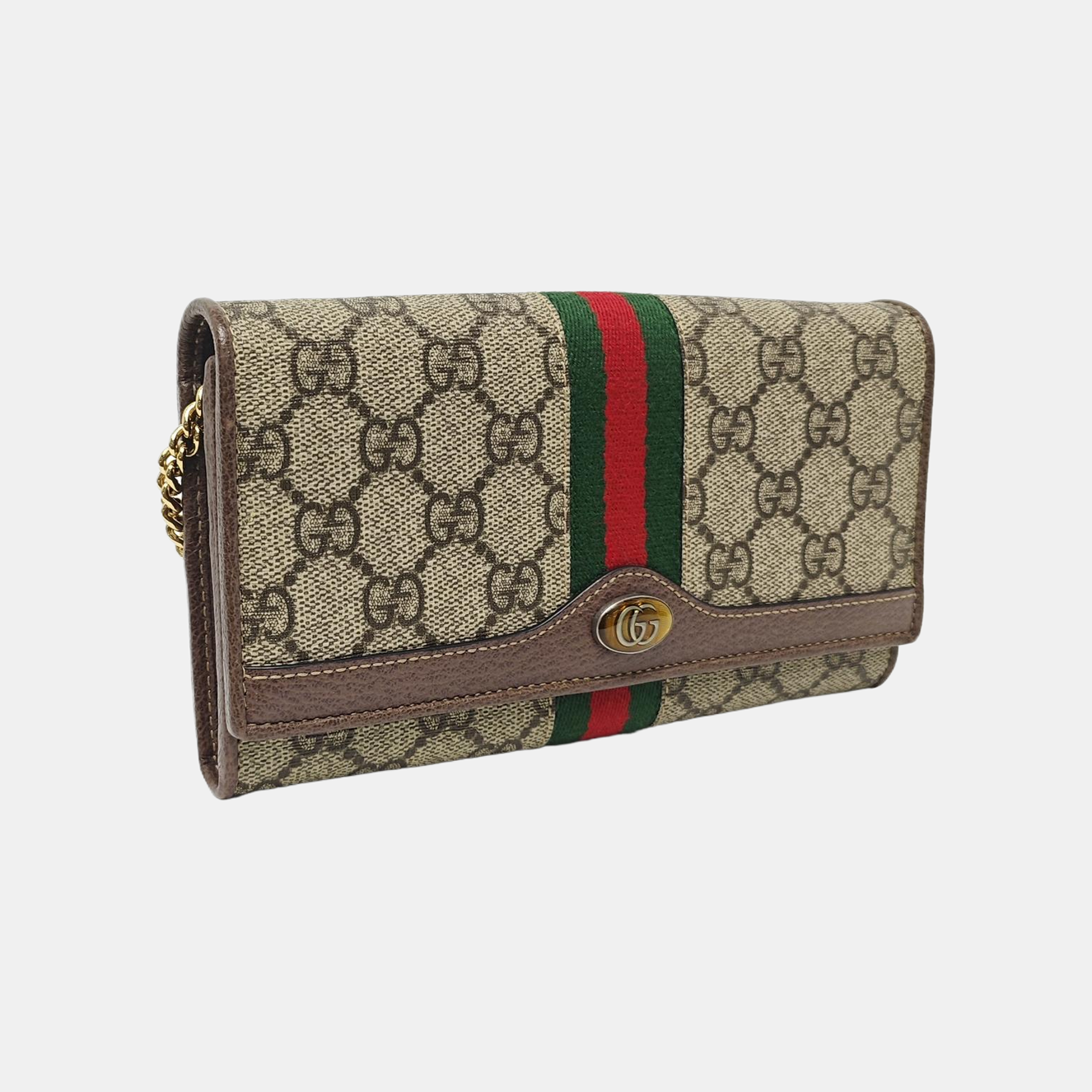 Ophidia Mini Monogram Coated Canvas Beige