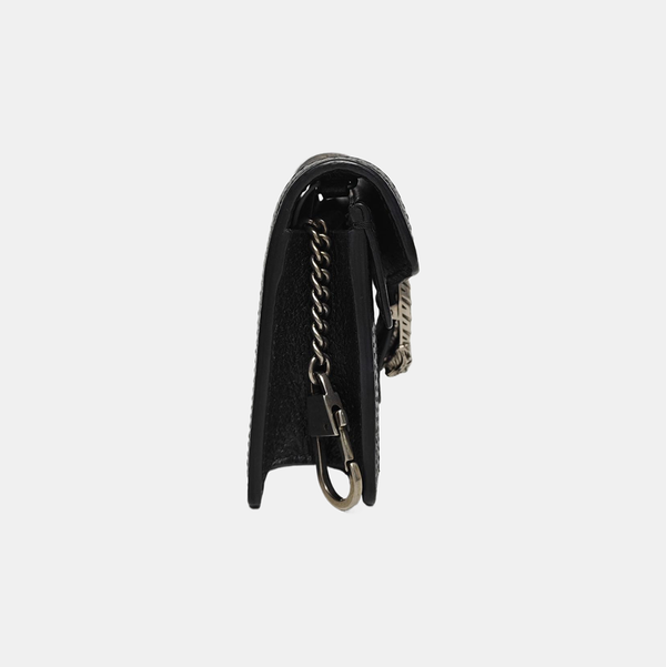 Dionysus Super Mini Monogram Denim Black