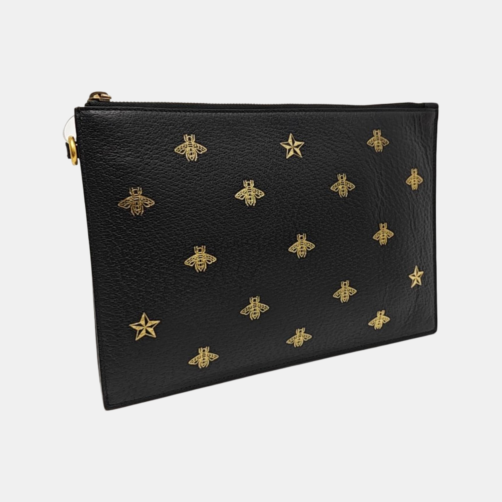Calfskin Clutch Black