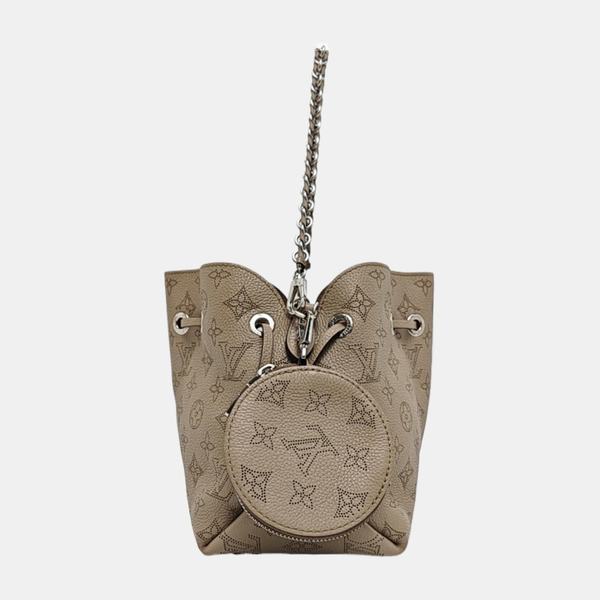 BELLA Monogram Calfskin Gray