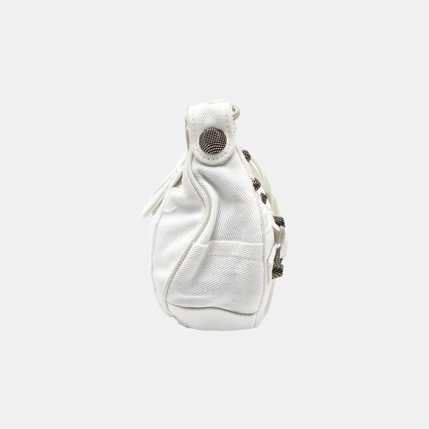 Le Cagole Mini Canvas White