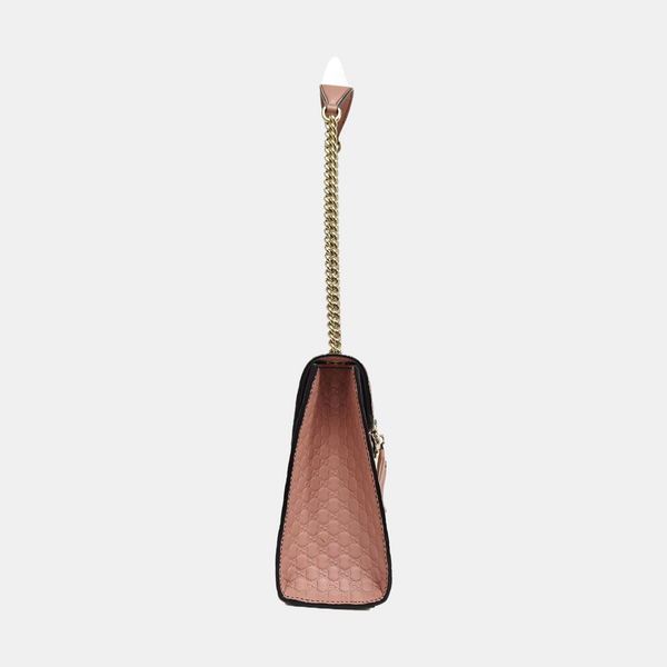 Emily Chain Monogram Calfskin Pink