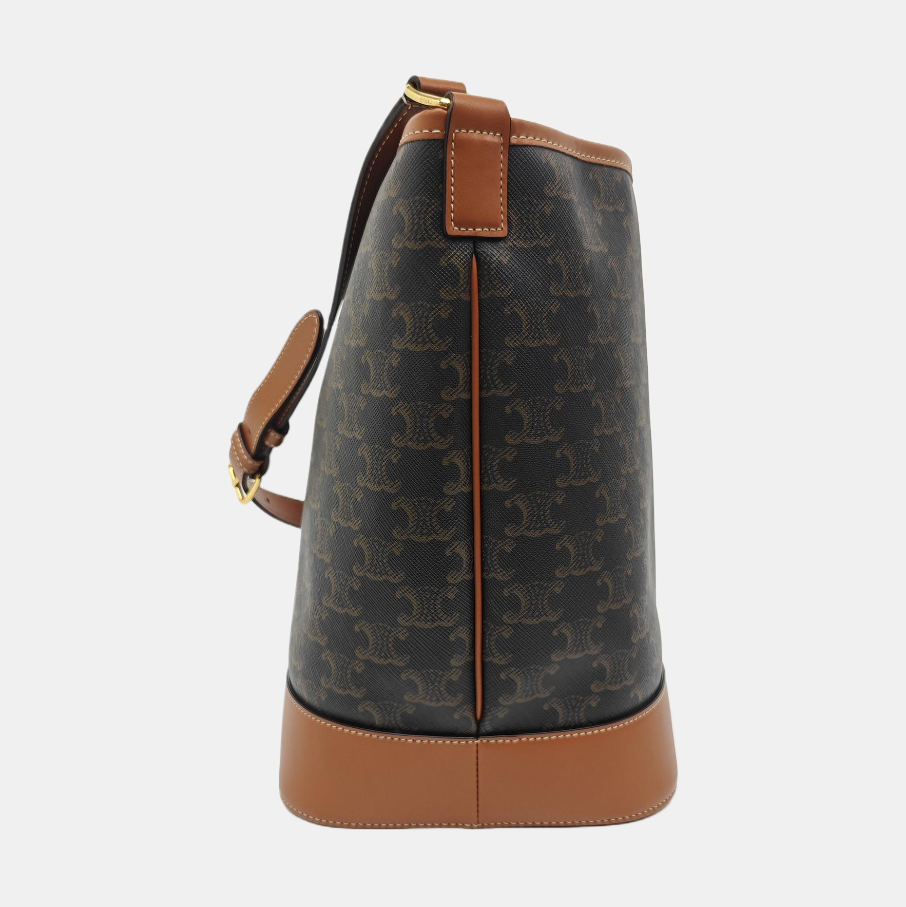TRIOMPHE CANVAS Medium Coated Canvas Brown