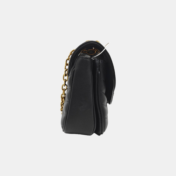 NEW WAVE PM Quilted Calfskin Black